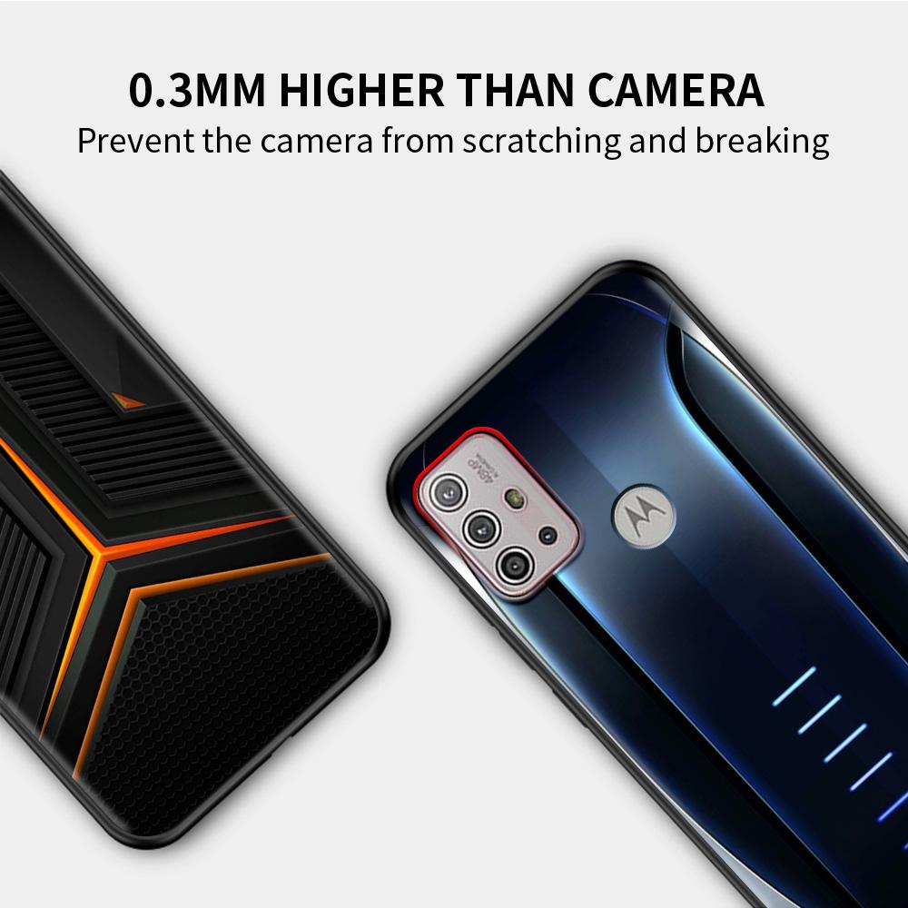 Спортивный автомобиль из углеродного волокна для MOTOROLA One Fusion, чехол для Moto G10 G9 G8 Plus Play Power One G20 G30 G40 G50 G60 Edge 20 Shell