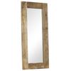 Solid Mango Wood Mirror 50 x 110 cm