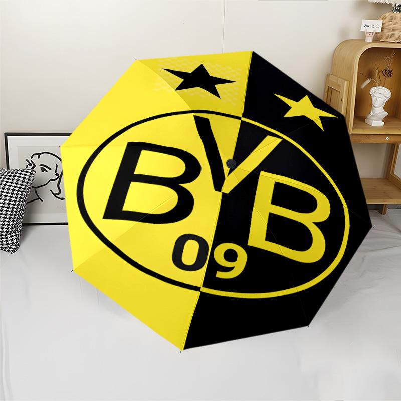 1pc B-BVB Umbrella, Sun Protection, And UV Shielding. It Has Eight Sturdy Ribs for Outdoor Use And Perfect As a Holiday Gift