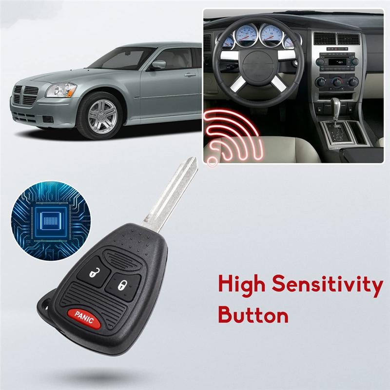 Car Key Fob Keyless Entry OHT692427AA Parts For Dodge Ram 1500 2500 3500 Durango Charger Nitro Jeep Wrangler Compass Patriot