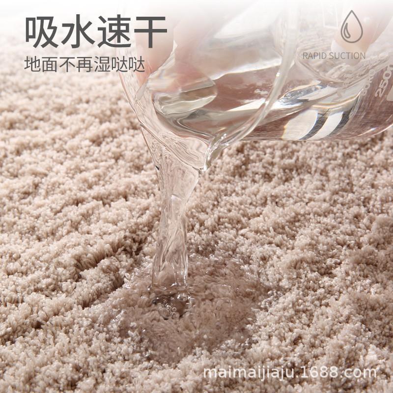 Bathroom Mat Absorbent Fast-Dry Floor Rug Non-Slip Entrance Shower Toilet Doorway Modern Minimalist Home Decor
