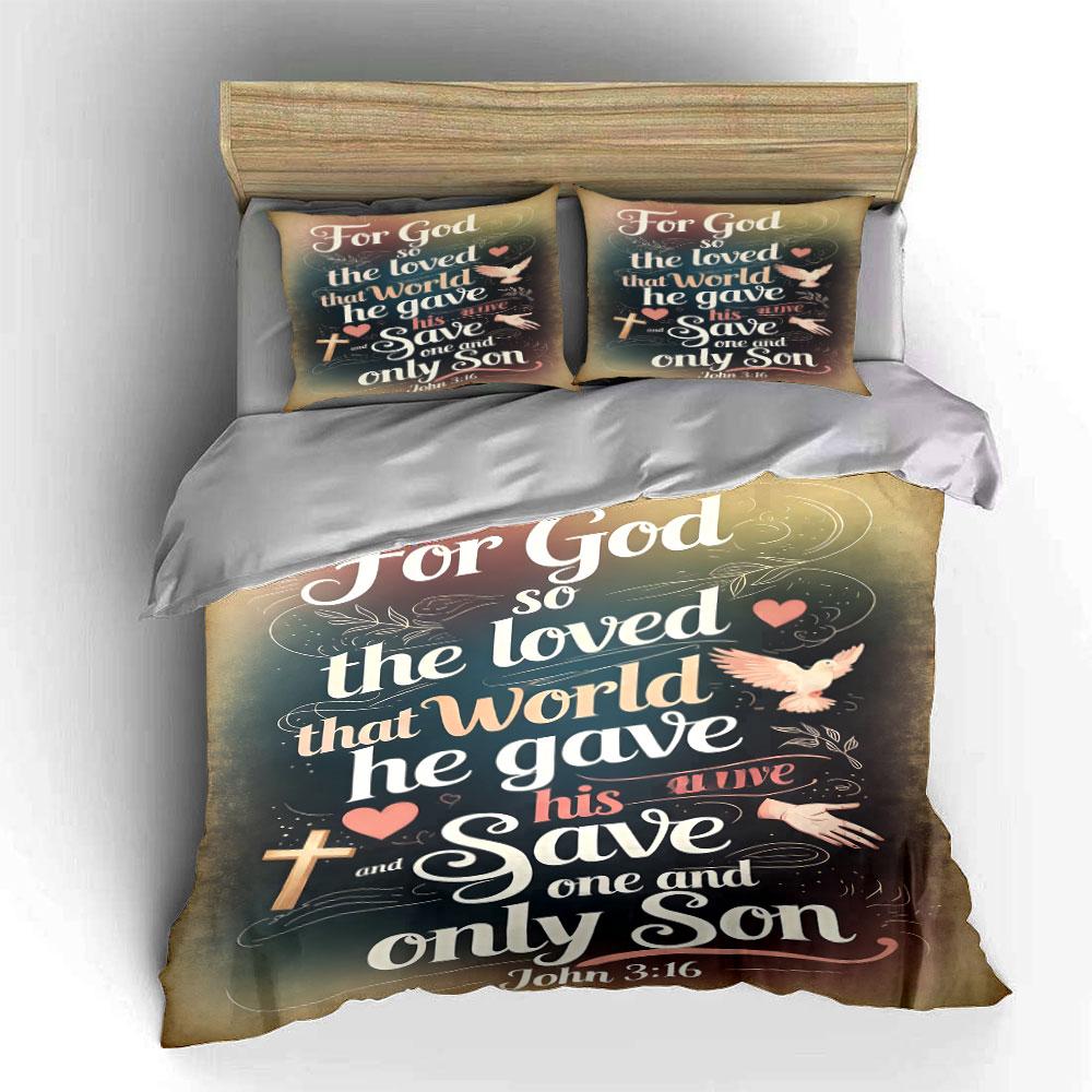 Text, dove, cross, hearts. Bedding sets Duvet cover sets Duvet covers Pillowcases(1 * Duvet Cover 2 * Pillowcases, without duvet insert)