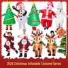 Christmas Inflatable Reindeer & Santa Costume