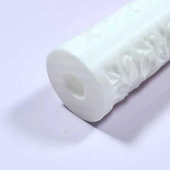 1/2 шт. Текстурный валик 3D-печать материал PLA гладкая отделка малярный валик узор цветочной лозы декоративный инструмент для рисования