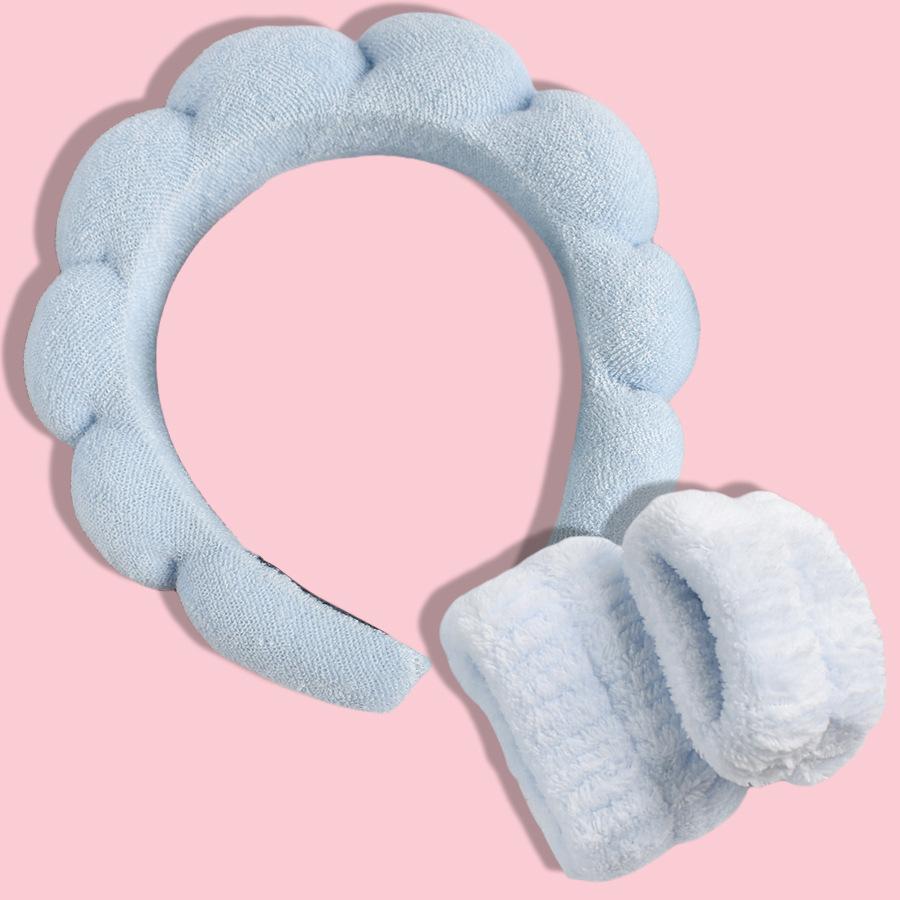 Мягкая повязка на голову с бантом, туалетная резинка, многоцветная, матовая, с матовым покрытием, большая заколка, высокоэластичная резинка для волос, набор из 16 штук