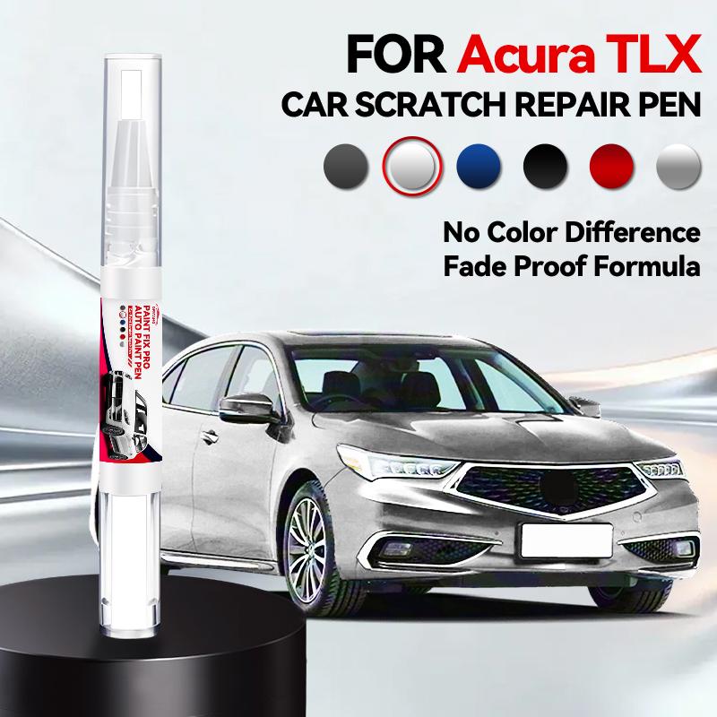 Назначение Автомобильная краска для подкраски царапин на кузове автомобиля Acura TLX, ремонтная ручка для царапин на дисках автомобиля, матовый черный, темно-серый металлик, серебристый, черный цвет краски
