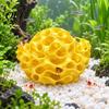 Shrimp Shelter Aquarium Cave, 3D Printed Honeycomb Betta Hide, Fish Tank Breeding Cave Hideout, Porous Sphere for Guppy Small Aquatic Landscaping