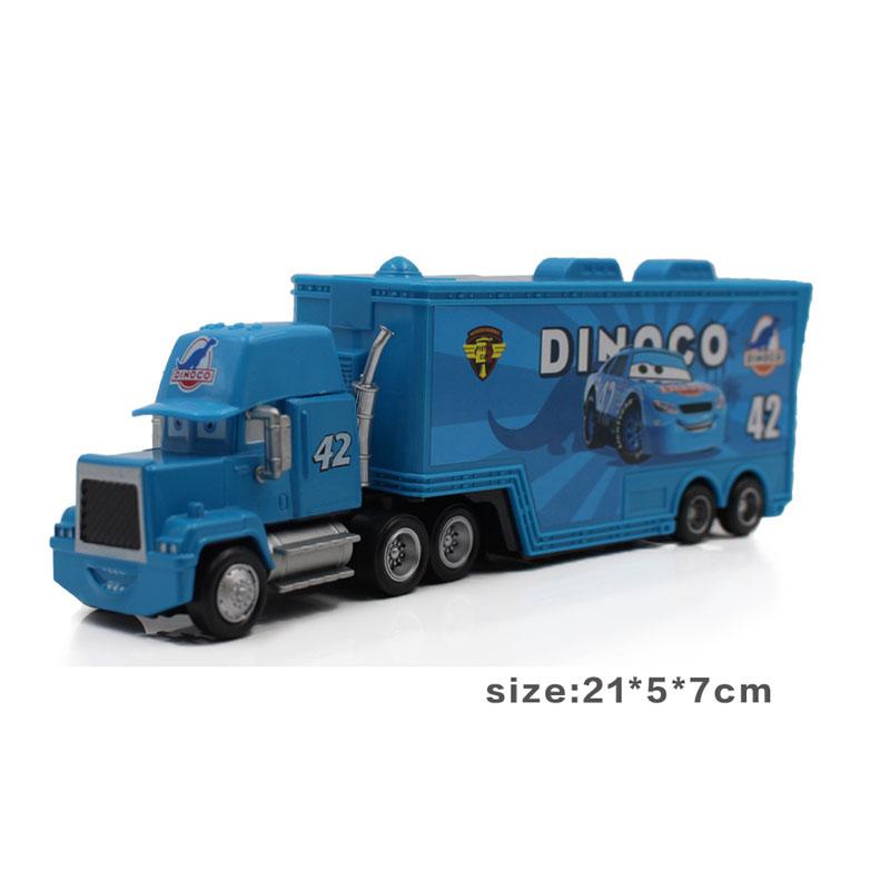 Disney Pixar Тачки 3 2 Молния МакКуин Король Чик Хикс Мак Дядя Пожарная машина Литой металлический игрушечный автомобиль подарок детям игрушка для мальчика