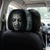 2Pcs Comfortable Halloween Car Headrest Cover Automotive Seat Headrest Cover  All Seasons Use