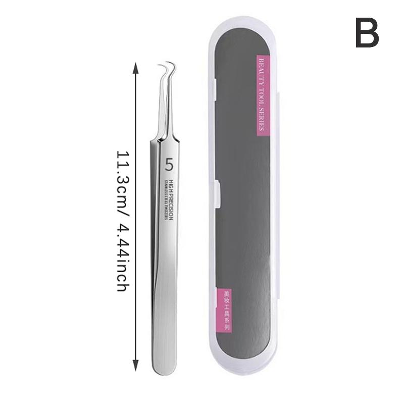 Инструмент для удаления черных точек Экстрактор черных точек, акне, пятен, прыщей Иглы для акне Пинцет Очиститель пор Инструменты для очищения лица Уход за кожей