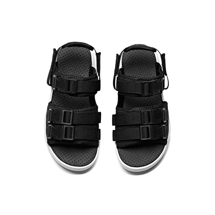 Anta Удобные универсальные пляжные сандалии женская обувь черного цвета 922036901-1