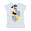Harry Potter Womens/Ladies Hufflepuff Shield Cotton T-Shirt