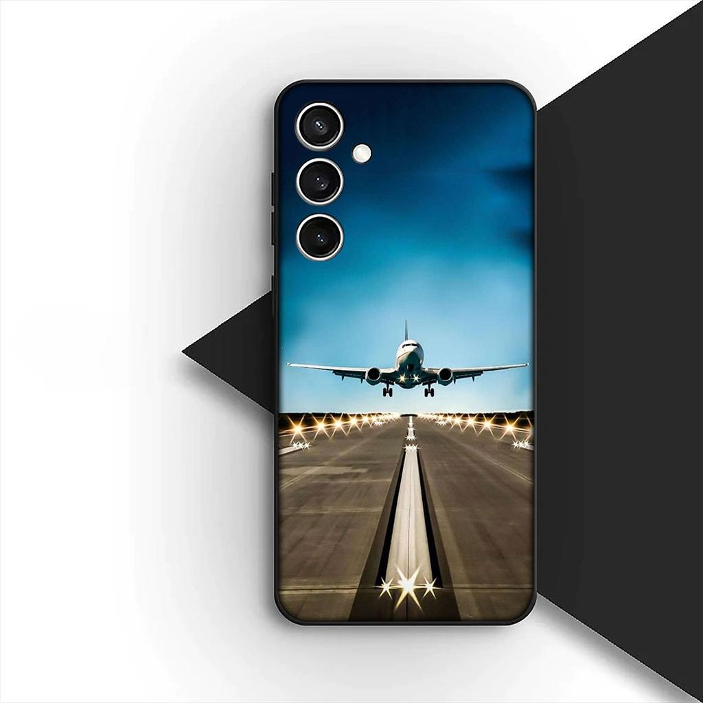 Cover for OPPO A80 A18 A16 A40 A17 A15 A38 A78 A79 A54 A57 A12 A60 5G 4G Phone Case Aircraft Travel Airplane Pilot Epaulette