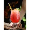 440ml Pineapple Cocktail Glass Creative Bar Hotel Mixed Wine Cup Drinking Glassware Molecular Food Beverage Juice Fruit Teacup