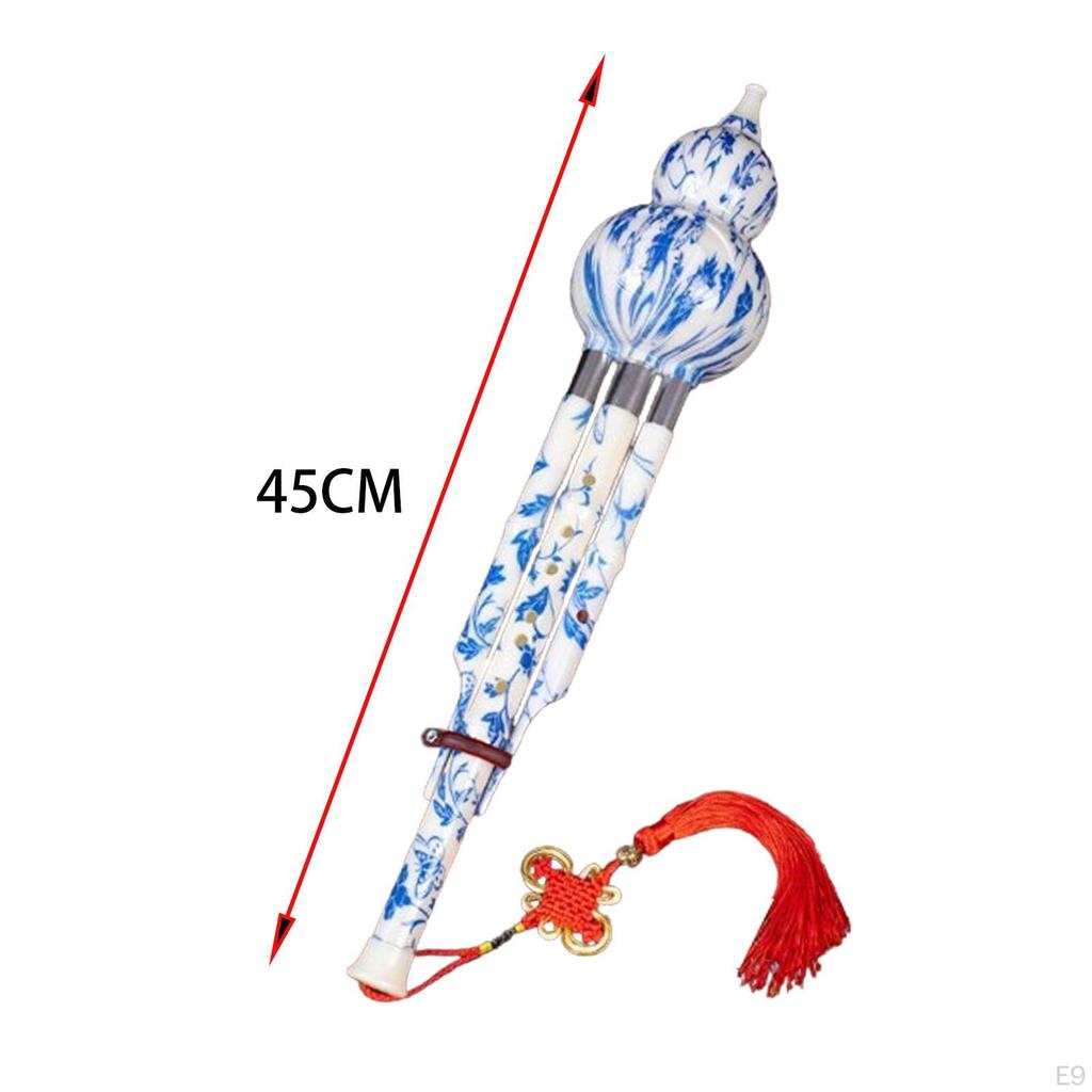 Китайская флейта Хулуси, тыквенная лютня с мундштуком, деревянный духовой узел, профессиональный