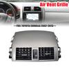 Car Middle Central Dashboard Trim Cover Strip For Toyota Corolla 2009 2010 2011 2012 2013 Car Accessories