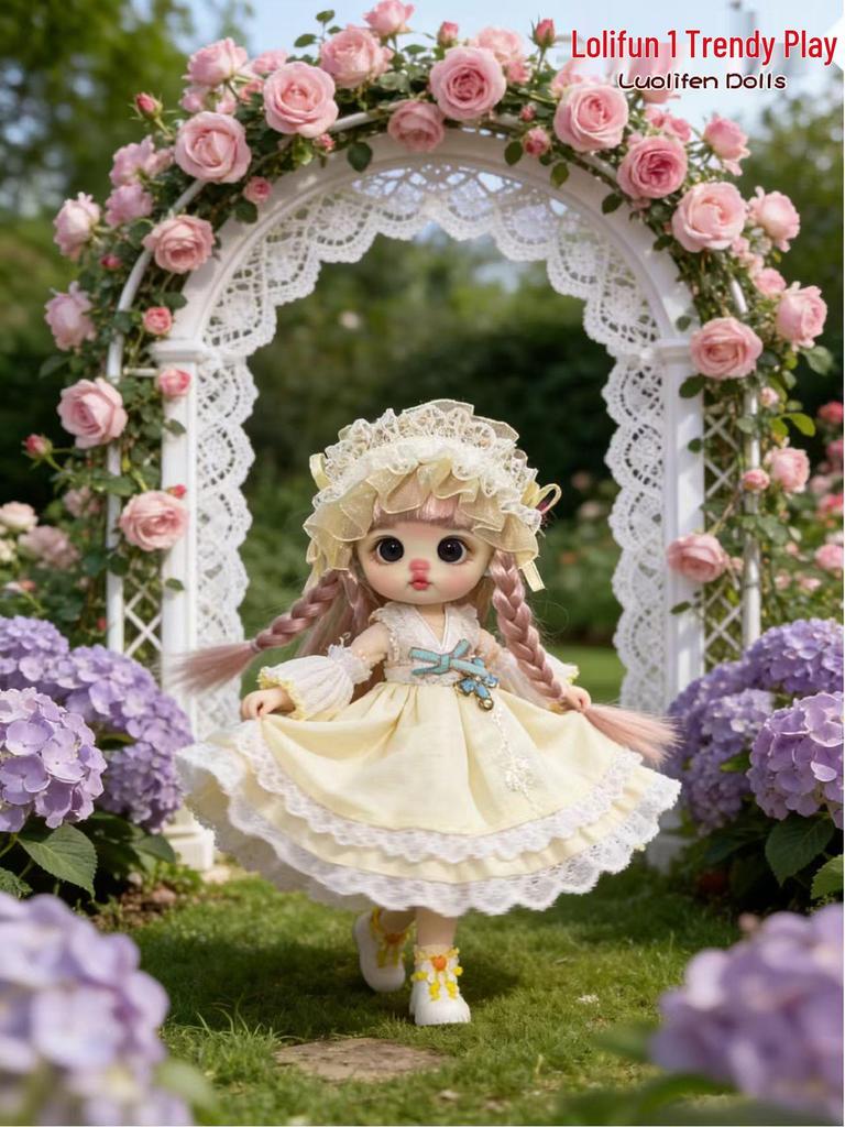 Loli Fen Модный Телефонный Брелок-Игрушка Силиконовая Кукла-Переодевашка - Милая Девочка Подарок на День Рождения Украшение