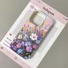 Colorful Spring Flowers Silicone Phone Case For iPhone 17 Pro 17Air 13 16 15 14 12 11 Pro Max 14 15 Plus Soft Bumper Cover Funda