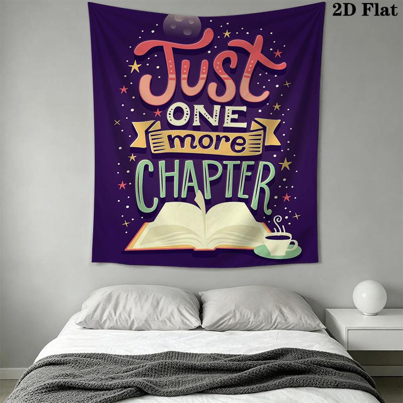 Gifts for Book Lovers Pattern Home Decor Tapestry, Wall Hanging, Decorative RV Wall Cloth.ZGT0914119