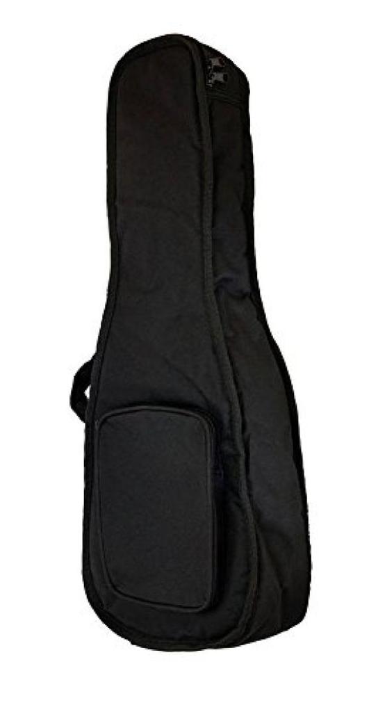 Мягкий чехол для сопрано укулеле KIWAYA, 5-S (Совместим с моделями сопрано с длинным грифом, формы ананаса и тыквы, с плечевым ремнем)