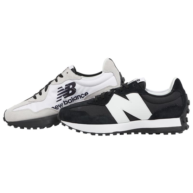 New Balance 327 Nb Коллективные Черно-Серые Кроссовки MS327BW1