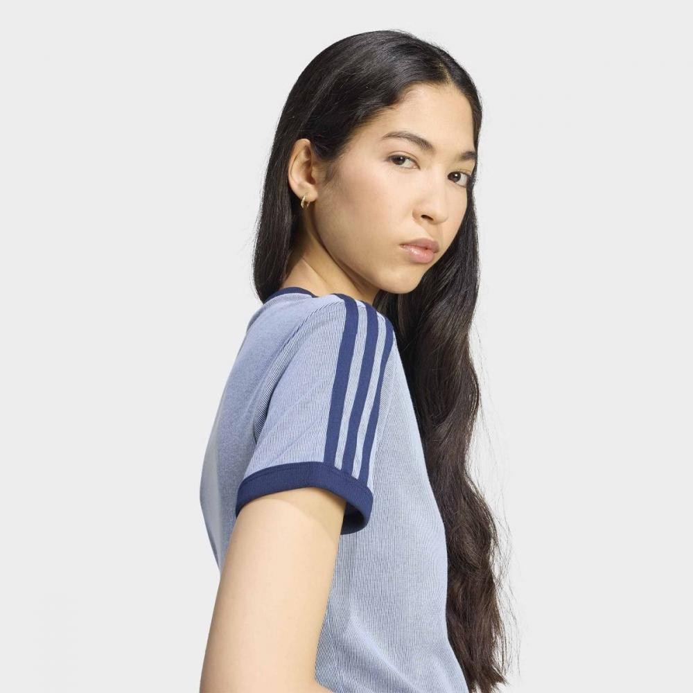 AdidaS Men S 3 StripeS Header Cali Tee