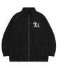 Mucent Sahara Gradient Leopard Print Cross Windbreaker Unisex