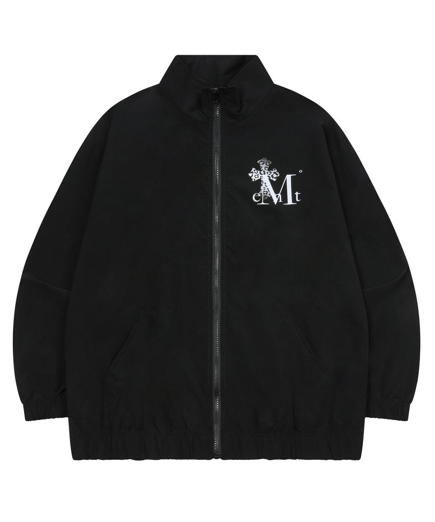 Mucent Sahara Gradient Leopard Print Cross Windbreaker Unisex