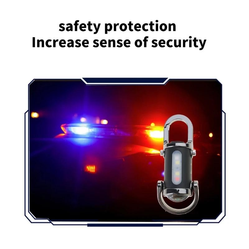 USB перезаряжаемый брелок-фонарь EDC COB рабочий фонарь ультра яркий мини портативный фонарь для кемпинга и прогулок