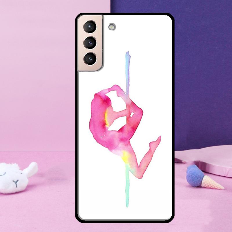 Чехол для телефона с танцовщицей на пилоне Для Samsung Galaxy S25 Ultra S24 S23 Ultra S9 S10 S20 S21 S22 Plus S24 FE