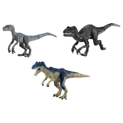 TAKARA TOMY Набор «Конфронтация Юрского периода» с самым сильным генетическим животным — реалистичной движущейся фигуркой динозавра. Игрушка для детей от 3 лет и старше. Пропуска. Безопасность игрушек.