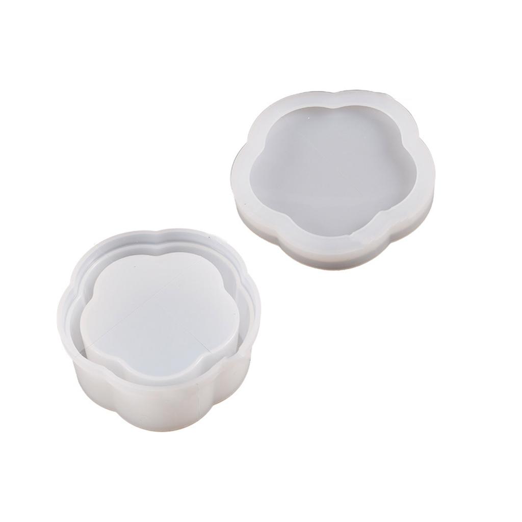 Мягкая силиконовая форма Форма для эпоксидной смолы Инструмент для литья для изготовления своими руками Коробка для хранения Подарочный футляр Контейнер для конфет Изготовление подсвечников