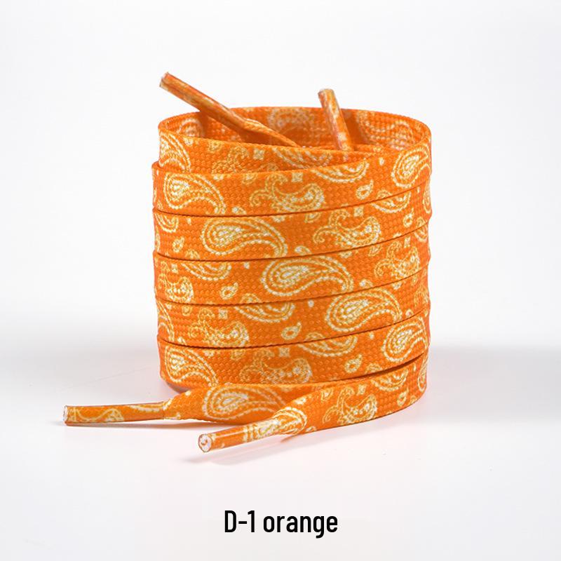 Cashew Flower Shoelaces for Air Force 1, Canvas Shoes, and Dunk Sneakers – Unisex