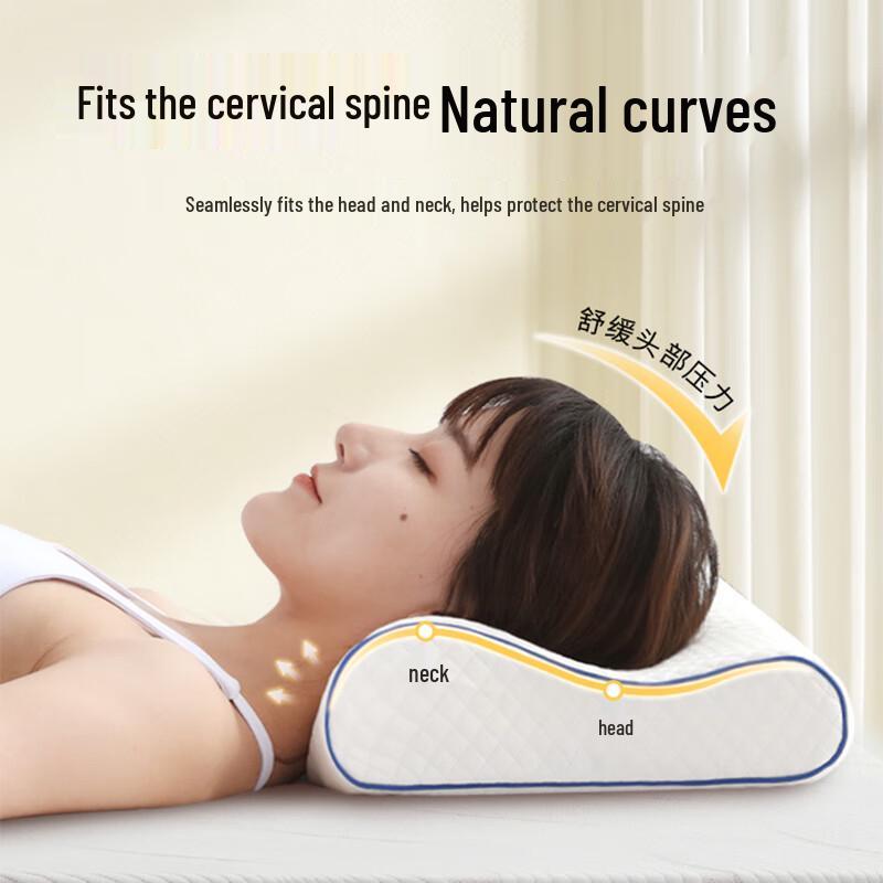 MLILY Ergonomic Memory Foam Neck Support Pillow