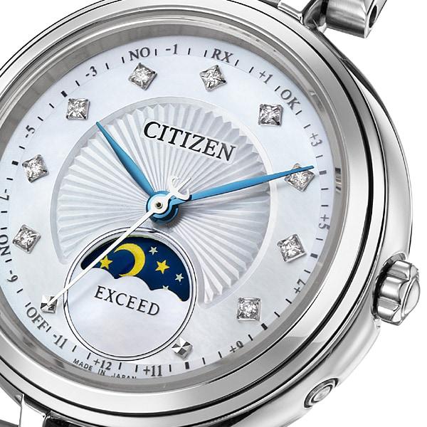 Citizen ЕЕ1020-77D ( Смотреть EXCEED Эко-драйв на солнечных батареях, радиоуправляемый Titania Happy Flight)