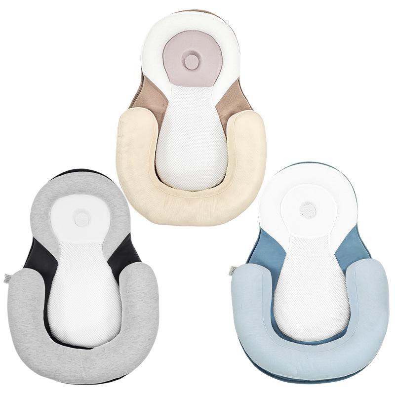 Сертифицированная подушка для формирования головы без плоского затылка и матрас против перекатывания для новорожденных