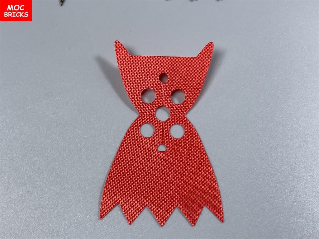 Нетоксичные кубики Moc Серия Бэтмен Плащ 4см Фигурка Тело Шлем Головной убор Частицы DIY Игрушки Детские Подарки на День Рождения