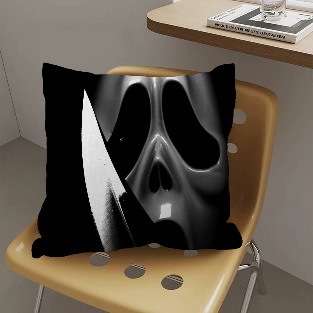 Cool H-Scream-W 45*45Cm Cushion Cover Pillow Cover Decor Pillowcase Home Pillowcase For Couch Pillow