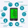 Bicycle Speedometer and Odometer Wired Bike Cycling Computer Waterproof Bike Stopwatch With Large Screen Bicycle Accessories