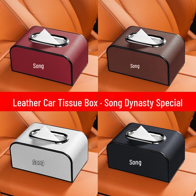 Подлокотник для автомобиля BYD Song Pro/Plus с коробкой для салфеток и диспенсером на спинку сиденья
