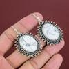 Howlite Earring Genuine Gemstone Earring 925 Sterling Silver Earrings Dangle Earring Handmade Silver Jewelry Gifts For Women Howlite Jewelry