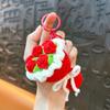 Sale Wool Crochet Mini Bouquet Hand-Woven DIY Rose Sunflower Bag Pendant Bag Charm
