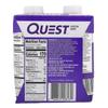 Quest Nutrition Protein Shake, Chocolate, 4 Count, 11 Fl Oz (325 Ml) Each