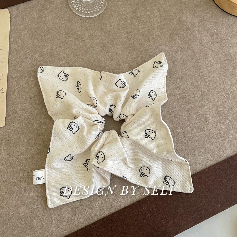 French-Korean Double-Layer Ballet Lace Extra Large Hair Scrunchie