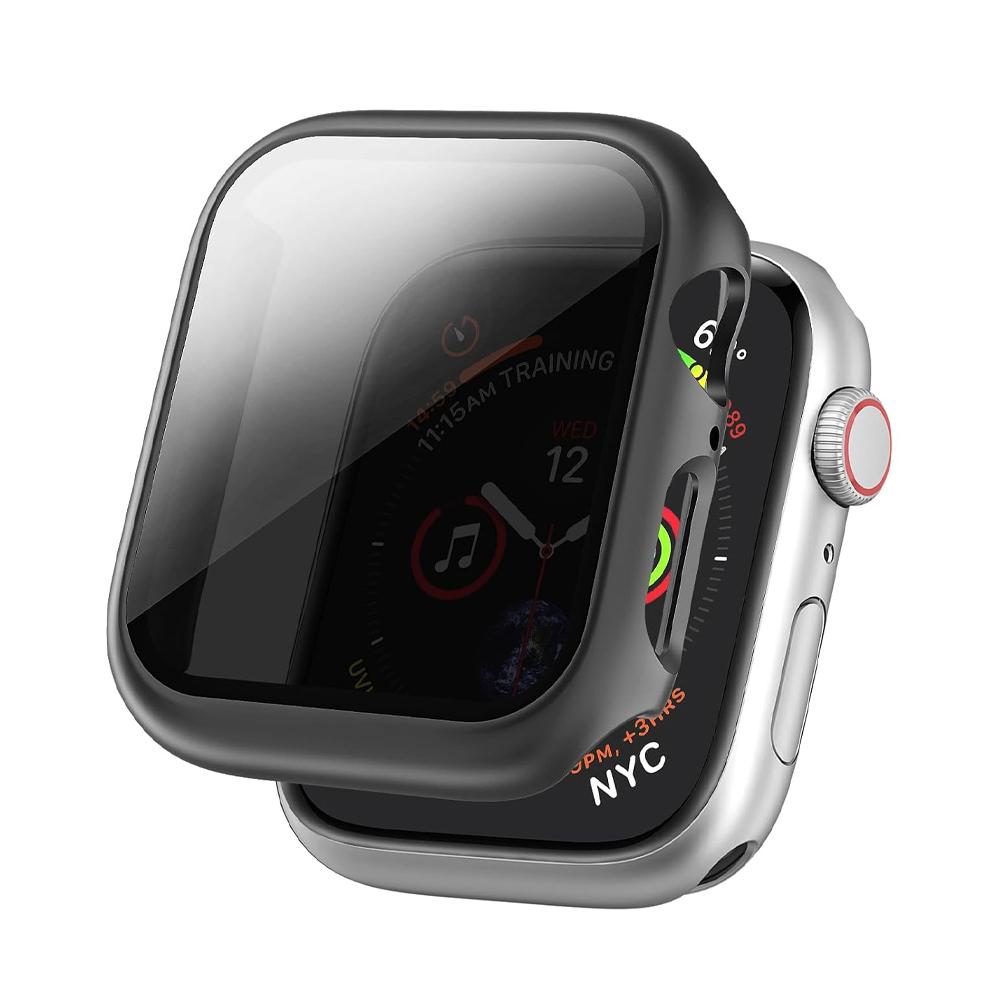 Чехол для конфиденциальности для Apple Watch 9 8 7 6 5 SE Ultra 2 49мм 44мм 45мм 41 40мм Защитное стекло для экрана Защитная крышка iWatch