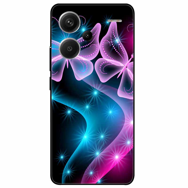 Чехол для Xiaomi Redmi Note 13 Pro Plus 5G Pro+ Мягкий Милый Силиконовый Защитный TPU Чехлы для Redmi Note 13 Pro 5G Coque Note13