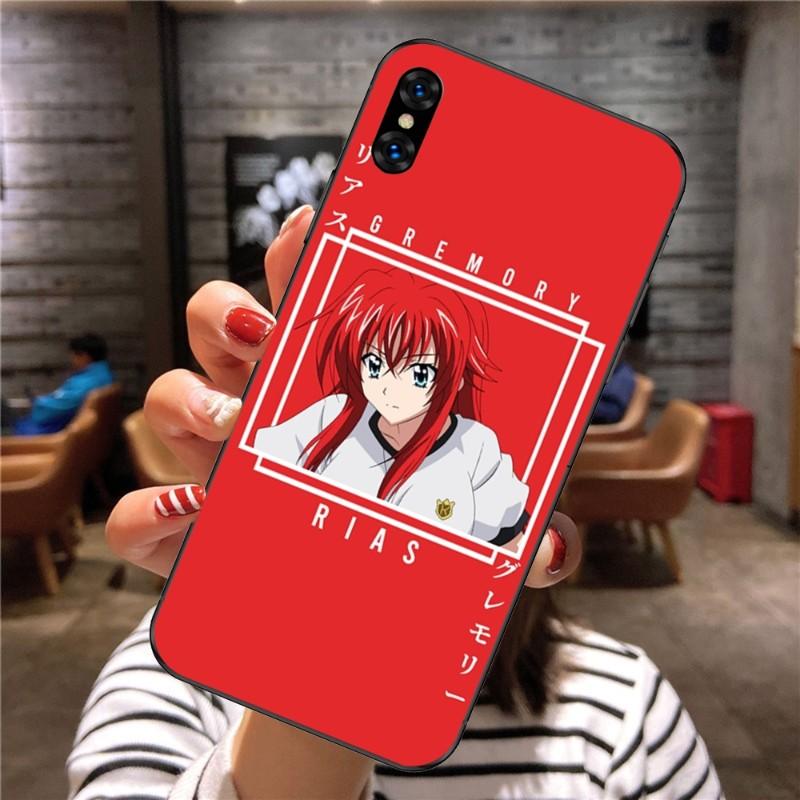 Чехол для телефона Rias Gremory Anime для Xiaomi Mi 12 11T 10T 9T Lite Pro Ultra Note 10 Poco F3 F4 X4 GT мягкий черный чехол для телефона
