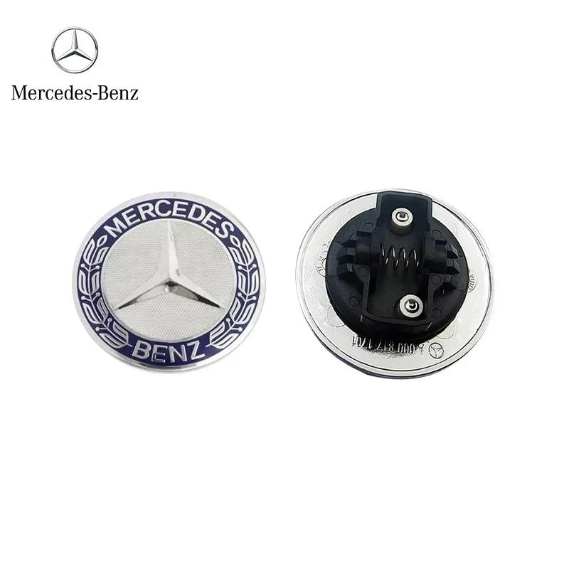 Новый Для Mercedes Benz 1 шт. 57 мм Автомобильный значок на капот Значок на капот Для Mercedes Benz W124 W140 W163 W202 W203 W204 W210 W211 W2