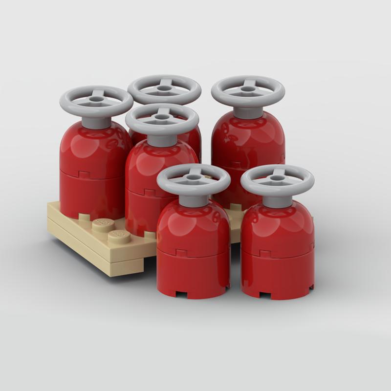 Новый 109 шт. MOC-57739 Городское строительство Модульная Промышленная Модель Вилочного Погрузчика DIY Креативная Детская Игрушка Подарок Строительные Блоки