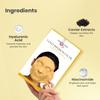 O3+ Gold Infusion Набор для осветления лица с отшелушивающей маской 45 г Упаковка из 2 шт. для сияния